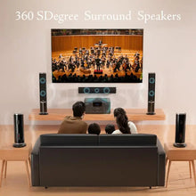 Carregar imagem no visualizador da galeria, Alta Potência na Sala de Estar, Sistema de Home theater 5.1, Bluetooth 4.0
